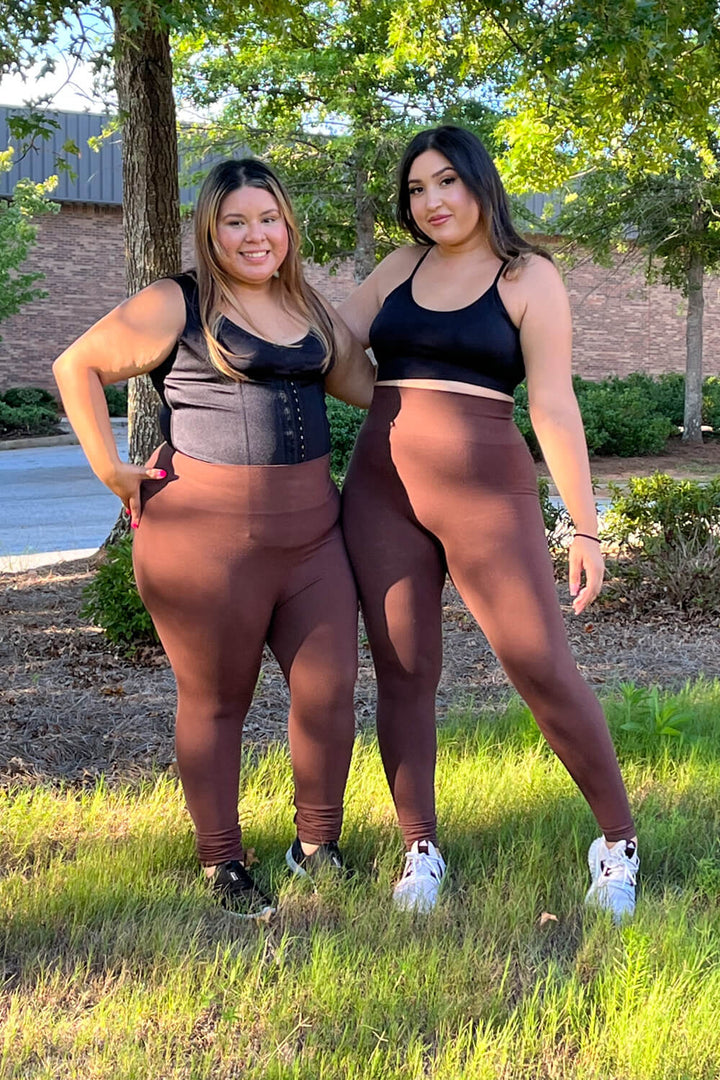 Chocolate Snatched Leggings